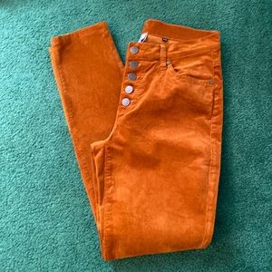 NWOT velour jeans